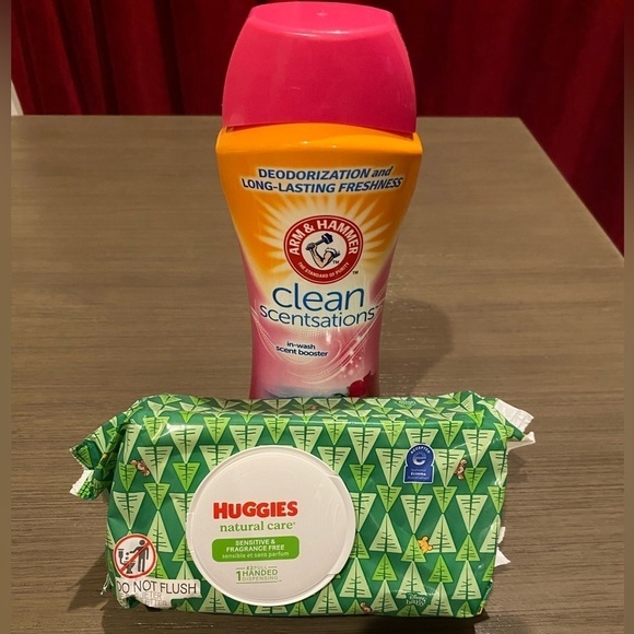 huggies Other - BABY WIPES AND SCENT BOOSTER BUNDLE